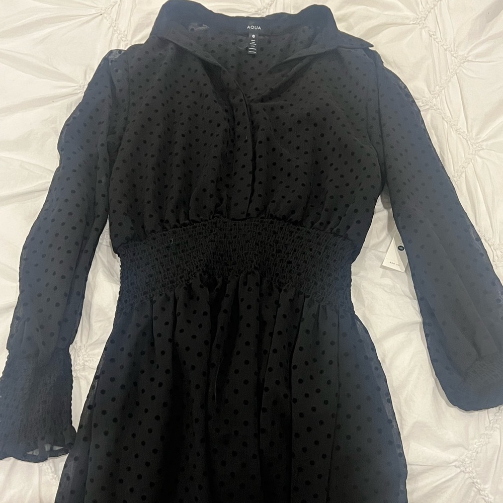 aqua dress